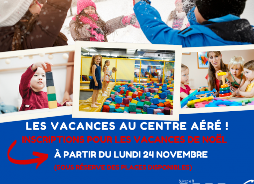 Inscriptions aux ACM pour les vacances de Noël