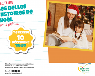 Lecture Médiathèque – Les belles histoires de Noël