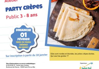 Atelier Médiathèque -Party crêpes