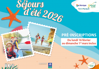 Séjours d&rsquo;été – pré-inscription