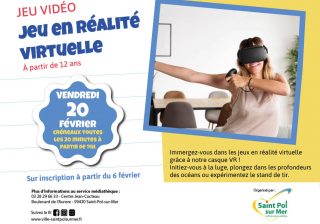 Atelier Médiathèque -Jeu en réalité virtuelle