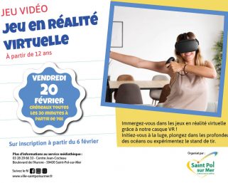 Atelier Médiathèque -Jeu en réalité virtuelle