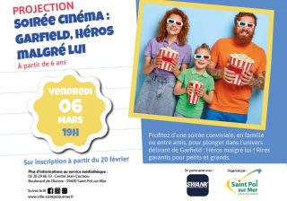 Projection Médiathèque – Soirée cinéma