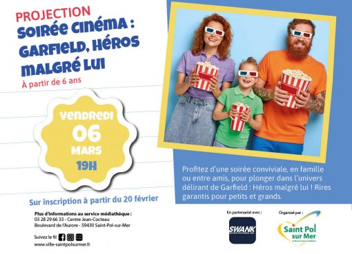 Projection Médiathèque – Soirée cinéma