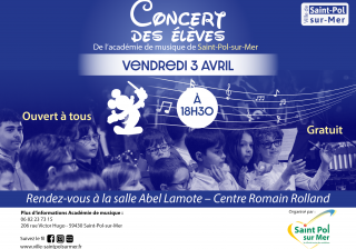 Concert des élèves de l&rsquo;académie