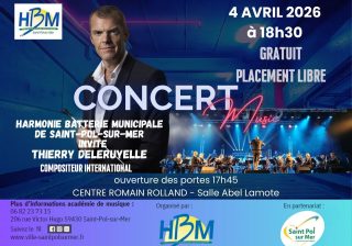 Concert de l&rsquo;Harmonie Batterie Municipale