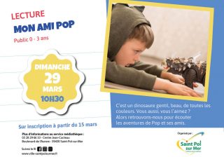 Lecture Médiathèque – Mon ami Pop