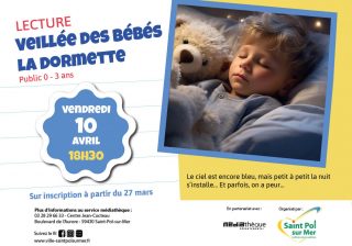 Lecture Médiathèque – Veillée des bébés « la dormette »