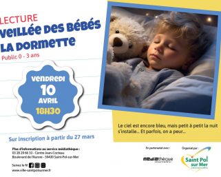 Lecture Médiathèque – Veillée des bébés « la dormette »