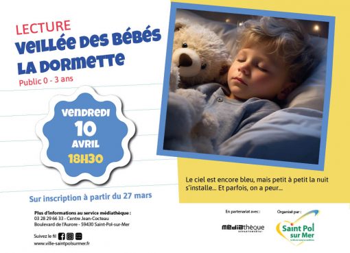 Lecture Médiathèque – Veillée des bébés « la dormette »