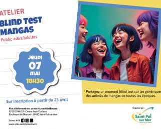 Atelier Médiathèque – Blind test mangas