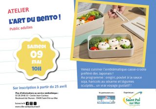 Atelier Médiathèque – L&rsquo;art du bento