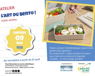 Atelier Médiathèque – L&rsquo;art du bento