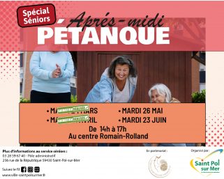 Animation séniors – Pétanque