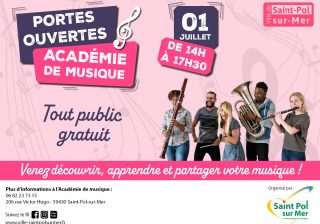 Portes ouvertes de l&rsquo;académie de musique