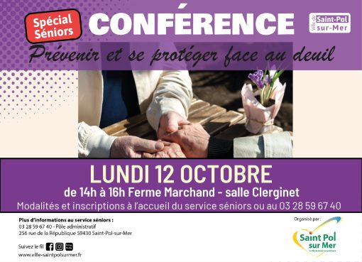 Conférence séniors – Se protéger face au deuil