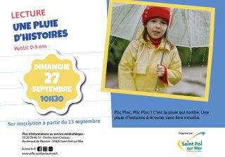 Lecture Médiathèque – Une pluie d&rsquo;histoires !
