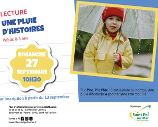 Lecture Médiathèque – Une pluie d&rsquo;histoires !