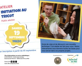 Atelier Médiathèque – Initiation au tricot