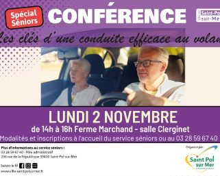 Conférence séniors – Les clés d&rsquo;une conduite efficace au volant
