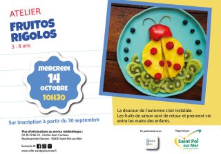 Atelier Médiathèque – Fruitos rigolos