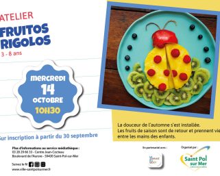 Atelier Médiathèque – Fruitos rigolos